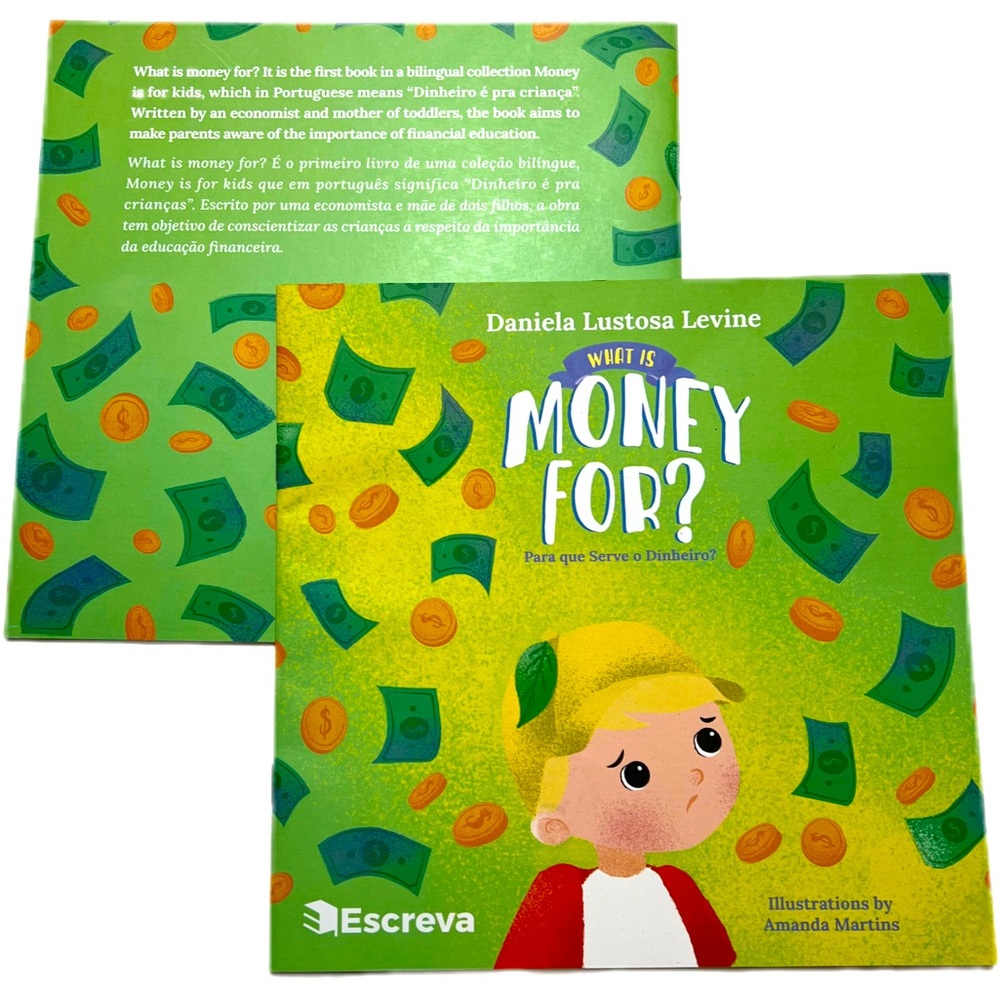 Children's book teaching macroeconomics for financial education.